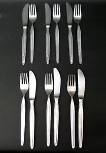 Posate WMF ""ZURICH"", 6 set antipasti, coltello + forchetta, argento 800, - Foto 1 di 8