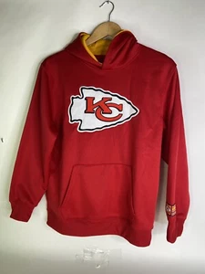 Kansas City Chiefs Ultra Game NFL Red Hoodie Sweatshirt Kids Boys Girls 18-20 - Picture 1 of 8
