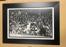 Detroit Tigers B&W framed Al Kaline picture from 1968 World Series 