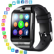 LEMFO Q18 Orologio intelligente Android Orologio da uomo Bluetooth Android iOS