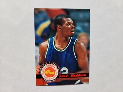 JAMAL MASHBURN ALL-ROOKIE TEAM CARD #12 Classic 1993-94 - Image 1 of 2