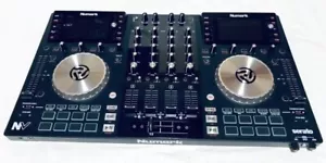 Numark NV 4 Deck Dual Display DJ Controller Black Very Good - Picture 1 of 12