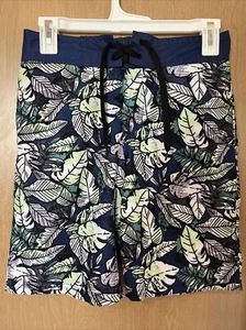 Boys Art Class Swim Trunks- Size 12 summer beach pool drawstring tropical - Picture 1 of 4