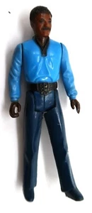 Figura de acción de colección Star Wars Lando Calrissian 1980 Kenner Hong Kong LFL sin dientes - Imagen 1 de 10