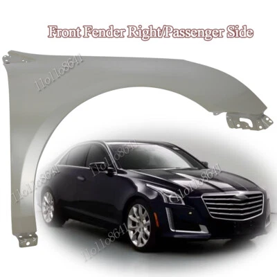 Fender Fit 2013-2017 Cadillac XTS Front Fender Passenger Side w/Molding Holes Foto 1 de 4