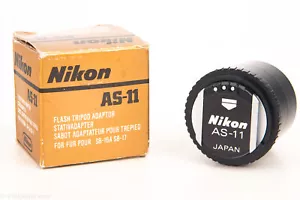 Nikon AS-11 Tripod Adapter SB-16A or SB-17 Flash to 1/4" Female Adapter MINT V29 - Picture 1 of 4