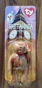 Gorro Ty McDonalds Teenie 1999 Britannia The Bear coleccionable RARO - Imagen 1 de 2