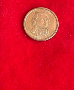 2nd President John Adams One Dollar Coin 1797-1801 - 2007 D-1 - Picture 1 of 6