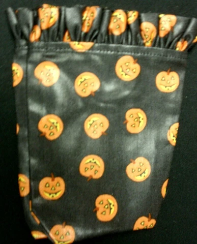 Longaberger 1996 Pumpkin Basket OTE Liner-Pumpkin Fabric-NEW!!! Cover
