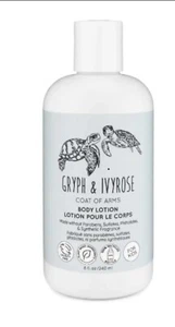 LOZIONE CORPO GRYPH & IVYROSE stemma per bambini PULITO senza parabeni vegano 8 oz - Foto 1 di 3