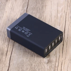 5-portowa ładowarka USB 30W 5V / 8A Przenośna ładowarka USB Zasilanie Desktop Ładowanie - Zdjęcie 1 z 12