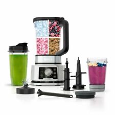Ninja Foodi SS351 Power Blender and Processor System with Smoothie Bowl Maker and Nutrient Extractor - Silver