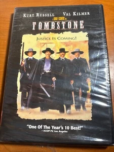 TOMBSTONE By George Cosmatos: JUSTICE IS COMMING ~ DVD ~ NEW / SEALEDl - Picture 1 of 2