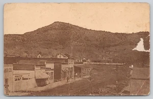 De Beque CO Main Street Colorado Postcard Grand Junction Drug Store 1910's - Picture 1 of 7