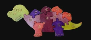 Tyrannosaurus Rex Puzzles Dinosaur  for Kids Multi Colors - Picture 1 of 1