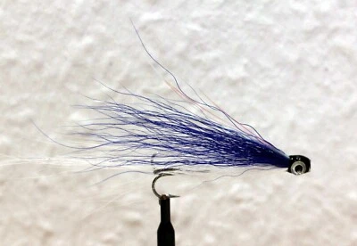 Spirolinosystem Hornhecht mit Tubenfliege weiß/blau u. Drilling - Bild 1 von 4