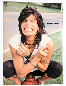 AEROSMITH / STEVEN TYLER / MAGAZIN GANZSEITIGE PINUP POSTER AUSSCHNITT (8) - Bild 1 von 1
