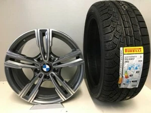 Winter Wheels 17 for BMW Series 1 F20 Gmp 225/45/17 Pirelli Snow Tires New - Picture 1 of 5