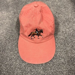 Adams Dressage At Devon USA Hat Cap Mens Strapback Embroidered Pink - Picture 1 of 6
