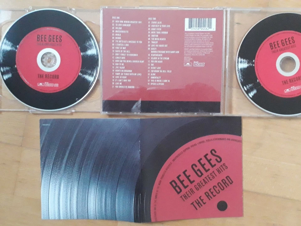 2-HDCD-Set THE BEE GEES Their Greatest Hits - The Record (POLYDOR 2001) 40 Hits  - Bild 1 von 1