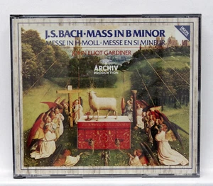 JOHN ELIOT GARDINER ⸺ JS BACH mass in B minor BWV232 ⸺ ARCHIV CD full silver NM - Bild 1 von 2