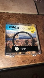 NEW Cokin Optilight Skylight 1A Lens Filter 49mm Canon Nikon Wide Angle - Picture 1 of 3