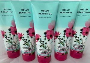 5 (CINCO) HOLA HERMOSA 8 OZ CREMA DE KARITÉ Y ÁCIDO HIALURÓNICO BAÑO Y CUERPO FUNCIONA - Imagen 1 de 2