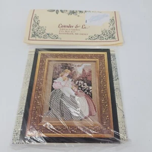 Lavendel & Spitze Morgenlied gezählt Kreuzstich Muster Tabelle - Bild 1 von 4