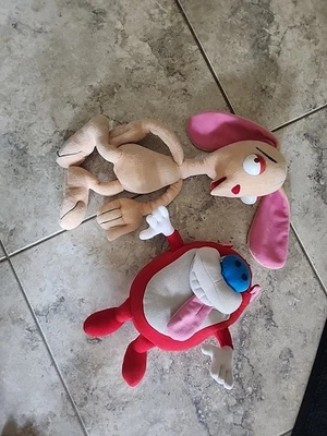 Ren & Stimpy Vintage 1992 Plush  Dakin Stuff Animals  - Image 1 of 3
