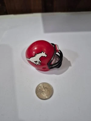 Casco profesional de bolsillo Calgary Stampeders CFL Riddell Foto 1 de 4