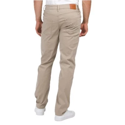 Lucky Brand 410 Athletic Fit Sateen Jean Pants Mens Size 38x30 Stretch Beige - Image 1 of 4