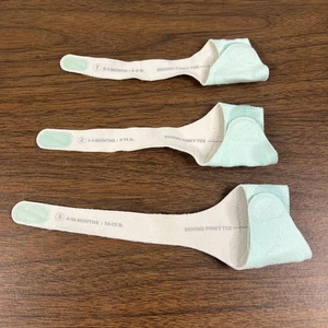 Juego de 3 calcetines para calcetín inteligente Owlet 2 accesorios calcetín de tela 0-18 meses calcetines solamente - Imagen 1 de 2