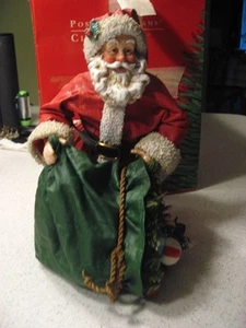 Clothtique Possible Dreams Wishes Come True 713096 Santa with Bag of Presents - Picture 1 of 8
