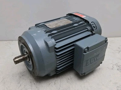 Motor eléctrico de trabajo inversor Coser Eurodrive DRP90L4/FT 1-1/2 HP 1740 rpm 230/460 V Foto 1 de 4