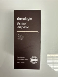 Theralogic Retinol Ampoule 30ml 1.0 oz. Exp 2028 New Sealed In Box - Picture 1 of 6
