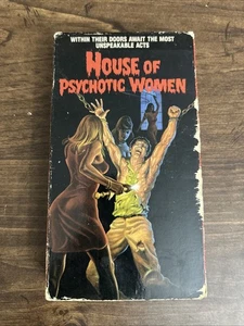 House Of Psychotic Women (VHS, 1988) Cult Horror Classic Starring Paul Naschy - Bild 1 von 6