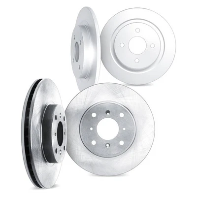 For Audi 100 Quattro 1989-1991 DFC Front & Rear Brake Rotor Set Foto 1 de 2