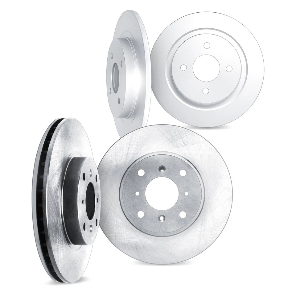 For Audi 100 Quattro 1989-1991 DFC Front & Rear Brake Rotor Set — 第 1/2 张图片