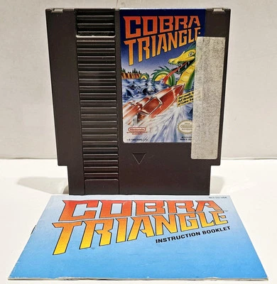 Cobra Triangle (Nintendo Entertainment System, 1989) With Manual - Image 1 of 4