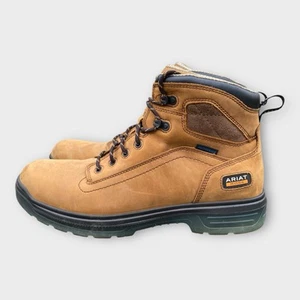 ARIAT Boots Mens Size 13 D Aged Bark Turbo Waterproof Work Carbon Toe 10032608 - Picture 1 of 23