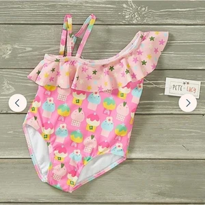 Size 5 Pete And Lucy One Piece Cute As A Cupcake  NWT - Picture 1 of 4