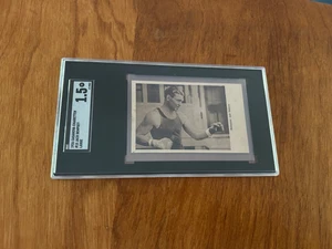 SUPER RARE 1926 Cassanova Cigaretten Boxer Jack Dempsey #10 SGC 1.5 BOXING CARDS - Picture 1 of 3