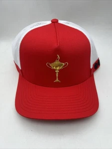 Ryder Cup 2025 Bethpage schwarz G/FORE Trophy Snapback Mütze Kappe verstellbar - neu - Bild 1 von 9