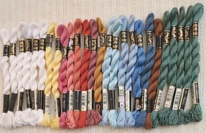 DMC 3 Perle Cotton 26 Pcs Assorted Colors New - Picture 1 of 4