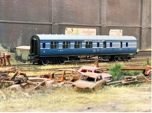 Autobús calibre OO: Hornby LMS Coronation Scot Brake End 3rd. Ref F5 - Imagen 1 de 3