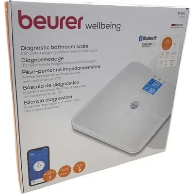Beurer BF 950 Körperanalysewaage Bluetooth App LED Display 180kg Diagnosewaage - Bild 1 von 4