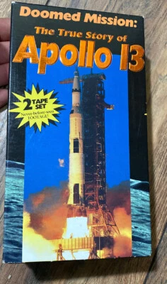 Doomed Mission - The True Story of Apollo 13 - OOP VHS. 2 Tape Set  - Image 1 of 3