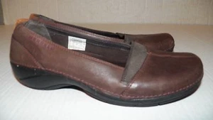 Merrell Womens Brown Leather Shoes Comfort Q Form Air Cushion Sz 7 - Picture 1 of 6