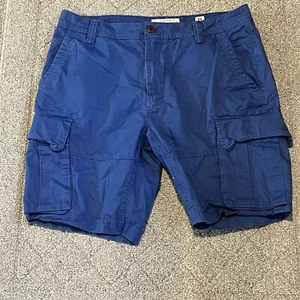 Pantalones Cortos Carga Fat Face Para Hombre Talla 36 Azul Cobalto Breakyard Bolsillos Exterior - Imagen 1 de 12