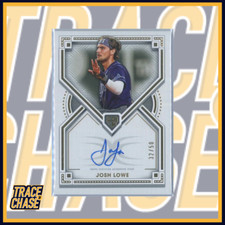 2022 Topps Definitive Collection Baseball Josh Lowe Rookie Autographs 32/50 RC
